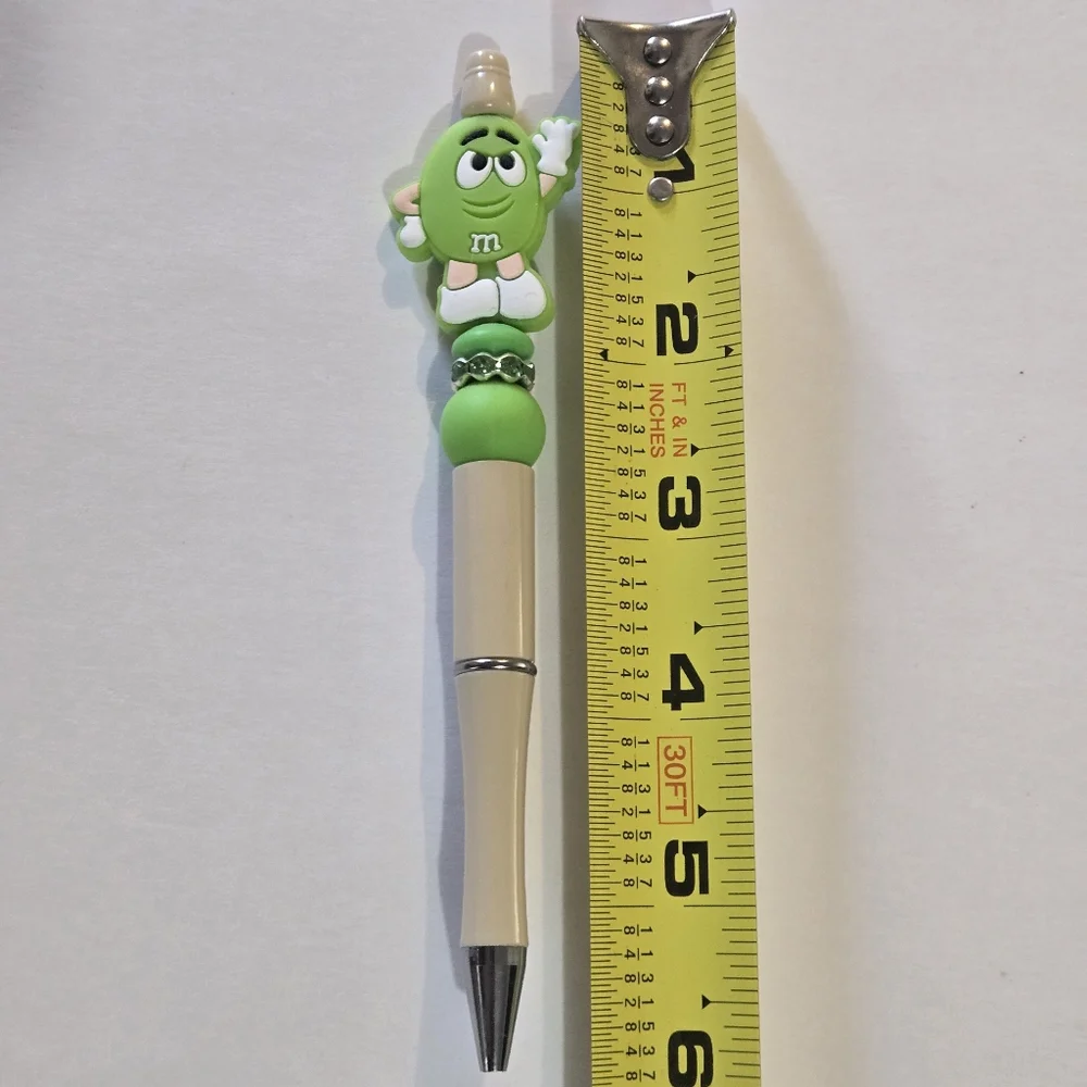 🍒🍒 Colorful M&M Character Pen